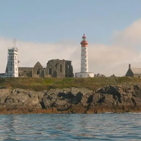 Belle Vue Pointe St Mathieu, Piscine Chauffee, 100 M Et Gr34 *